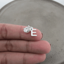 PINGENTE ZIRCÔNIA CRISTAL OVAL GALERIA 