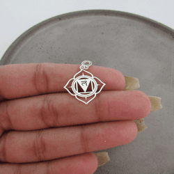 PINGENTE MANDALA CHAKRAS VAZADO 21MM - 25026 - C Martiniano Joias