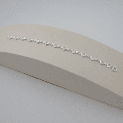 Pulseira Infantil Corações Zircônia Cristal - 266... - C Martiniano Joias