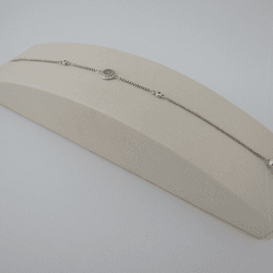 PULSEIRA INSPIRAÇÃO PANDORA 2 ZIRCÔNIAS CIRCULO CR... - C Martiniano Joias