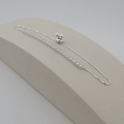 Pulseira Gravatinha Veneziana Zircônias Redonda - ... - C Martiniano Joias