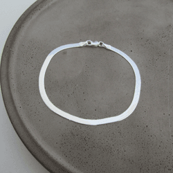 Pulseira Laminada 4mm De 19cm - 26206 - C Martiniano Joias