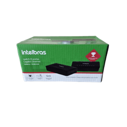 SWITCH 8 PORTAS 10/100/1000 MBPS - 07898929703644 - COMSYSTEM INFORMATICA 
