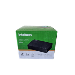 SWITCH 5 PORTAS 10/100/1000 MBPS - 07898944008281 - COMSYSTEM INFORMATICA 