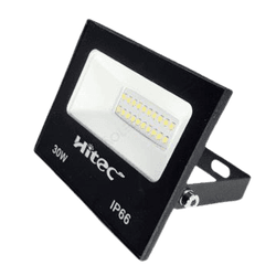 Refletor LED 30W IP66 6500K - Hitec - Sertãozinho Construlider