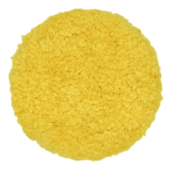 Boina de Lã Super Macia Dupla Face Amarela '8' - 3M - CONSTRUTINTAS