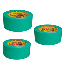 Fita Crepe Larga 45mm x 50m Verde - ADERE - CONSTRUTINTAS