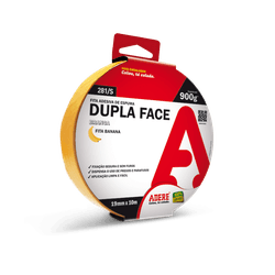 Fita Dupla Face Espuma 25mm X 10m Adere - CONSTRUTINTAS