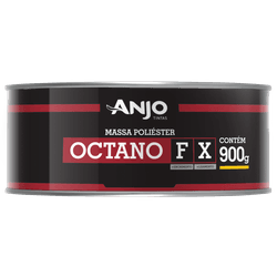 Massa Poliester 900g Octano FX - Anjo - CONSTRUTINTAS