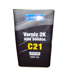 Verniz PU BI-CO 4,5l C21 + 5 catalisadores H21 450ml - lazzuril - CONSTRUTINTAS