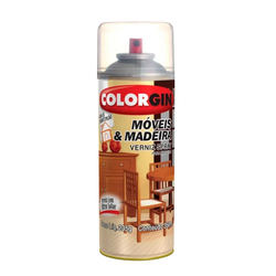 Spray Verniz Natural Brilhante 400ml 765 - COLORGIN - CONSTRUTINTAS