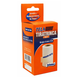 Tela Tiratrinca - 10cm x 3cm x 5m - TIRATRINCA - CONSTRUTINTAS