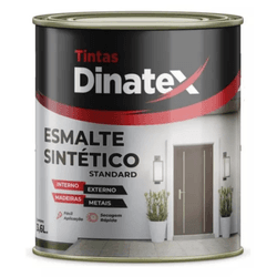 ESMALTE BRILHANTE (ESCOLHA A COR) 3,6 LITROS - DINATEX - CONSTRUTINTAS