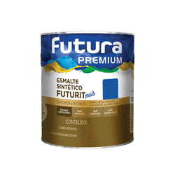 Esmalte Acetinado Premium 900ml - FUTURA FUTURIT MAIS - CONSTRUTINTAS