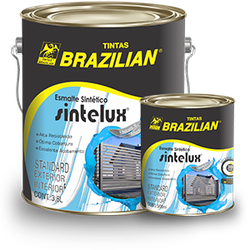 Esmalte Sintético Brilhante Standard 3,6 Litros - BRAZILIAN SINTELUX - CONSTRUTINTAS