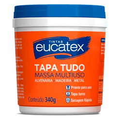 Massa Multiuso Tapa Tudo 340g - EUCATEX - CONSTRUTINTAS