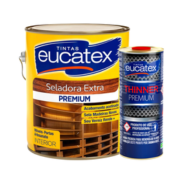 Seladora para Madeira Eucatex 3,6L - CONSTRUTINTAS