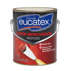 Removedor de Tintas Gel Pastoso-Eucatex 3,6L - CONSTRUTINTAS