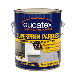 Impermeabilizante Parede 7 EM 1 Branco 3,6Kg - SUPERPREN - EUCATEX - CONSTRUTINTAS