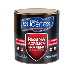 Resina Acrilica Incolor 0,9L Base Solvente - EUCATEX - CONSTRUTINTAS