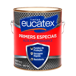 Fundo Branco Fosco Madeira Nivelador 3,6L - EUCATEX - CONSTRUTINTAS