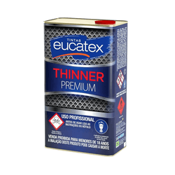 Thinner para Sintético 5 Litros - Eucatex 9116 - CONSTRUTINTAS