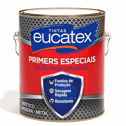 Fundo Nivelador para Madeira e Metal Branco Fosco 3,6 Litros - EUCATEX - CONSTRUTINTAS