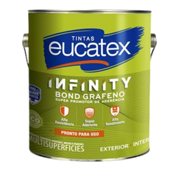 Promotor de Aderência Cinza 3 Litros - BOND GRAFENO - INFINITY EUCATEX - CONSTRUTINTAS