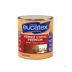 Verniz Natural Brilhante Copal 900ml - EUCATEX - CONSTRUTINTAS
