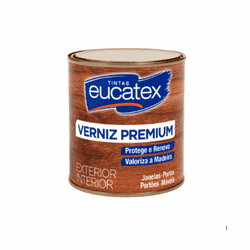 Verniz Brilhante Natural Marítimo 225ml - Eucatex - CONSTRUTINTAS