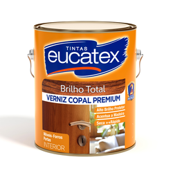 Verniz Brilhante Incolor Copal Eucatex 3,6L - CONSTRUTINTAS