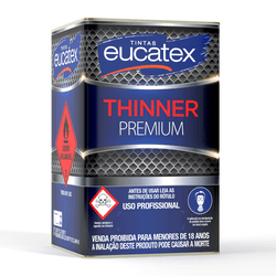 Thinner para Laca 18 Litros - Eucatex 9800 - CONSTRUTINTAS