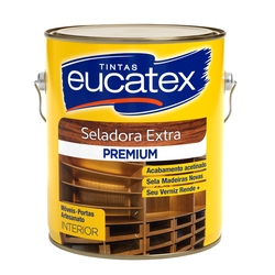 Seladora para Madeira Eucatex 3,6L - CONSTRUTINTAS