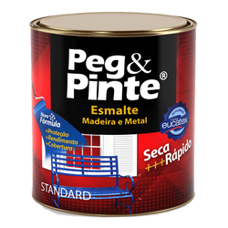 Esmalte Brilhante Peg & Pinte Tabaco 900ml - Eucatex - CONSTRUTINTAS