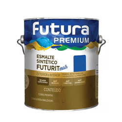Esmalte Acetinado Premium 3,6 Litros - FUTURA FUTURIT MAIS - CONSTRUTINTAS