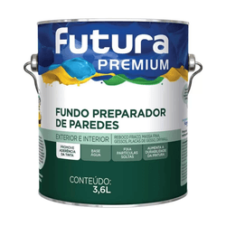 Fundo Preparador de Paredes 3,6 Litros - Futura - CONSTRUTINTAS