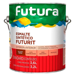 Esmalte Sintético Metalico Futurit 3,6L (Escolha Cor) - CONSTRUTINTAS