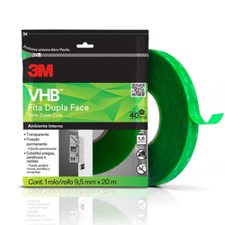 Fita Dupla Face - 9,5mm x 20 metros - 3M - CONSTRUTINTAS