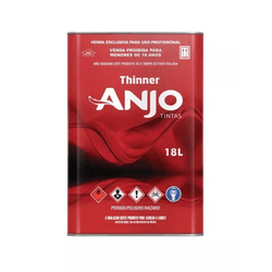 Thinner para Poliéster e PU 5000 5 Litros - ANJO - CONSTRUTINTAS