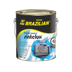 Esmalte Sintético Brilhante Standard 3,6 Litros - Sintelux - BRAZILIAN - CONSTRUTINTAS