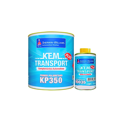 KIT Fundo Primer PU Cinza 750ml KP350 + Endurecedor 150ml - LAZZURIL SHERWIN WILLIAMS - CONSTRUTINTAS