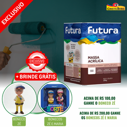 Massa Acrílica 25kg - FUTURA - CONSTRUTINTAS