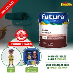Massa Acrílica 3,6 Litros - FUTURA - CONSTRUTINTAS