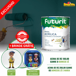 Massa Acrílica 900ml - FUTURA - CONSTRUTINTAS
