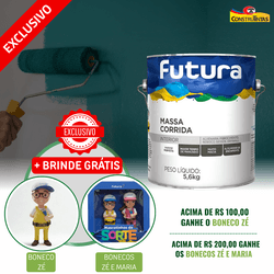 Massa Corrida 5,6kg - FUTURA - CONSTRUTINTAS