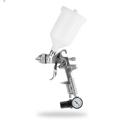Pistola para Pintura HVLP BC75-14-VCP 1,4mm 600ml com Válvula de Controle de Pressão - STEULA - CONSTRUTINTAS