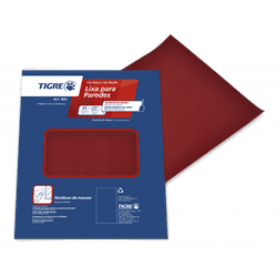 Lixa para Massa Tigre - Grão 120 - CONSTRUTINTAS