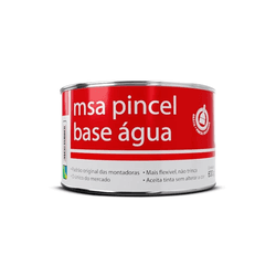 Massa MSA Pincel Base D' Agua para Vedação 630gr - Maxi Rubber - CONSTRUTINTAS