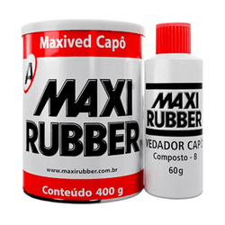 Kit Reparo Vedador para Capo 400g Com Catalisador - Maxi Rubber - CONSTRUTINTAS