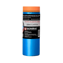 Salva Pintura Plástico 20m x 1,40m - SALVABRAS - CONSTRUTINTAS